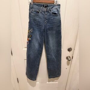 Ed Hardy‎ embroidered Jeans